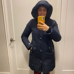 Soia & Kyo MALENE slim fit classic down coat with hood